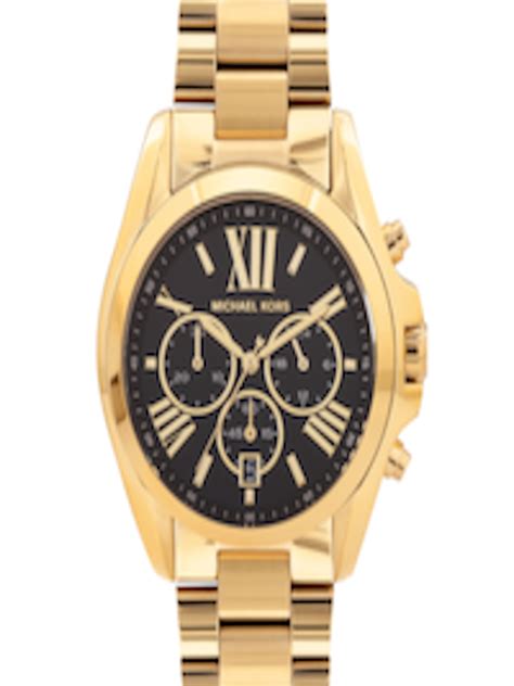 Amazon.com: Michael Kors Women's Bradshaw Gold.